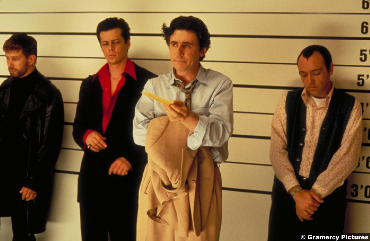 The Usual Suspects Stephen Baldwin Benicio Del Toro Gabriel Byrne Kevin Spacey