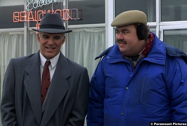 Planes Trains And Automobiles Steve Martin John Candy Neal Page Del Griffith