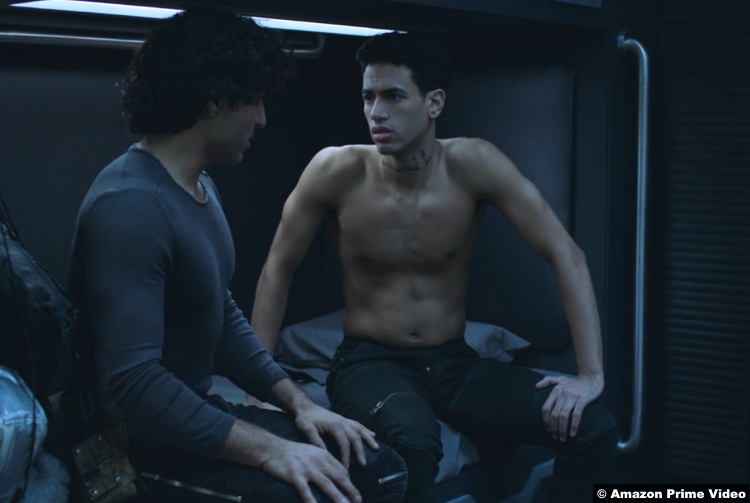 The Expanse S05e07: Keon Alexander and Jasai Chase Owens as Marco and Filip Inaros