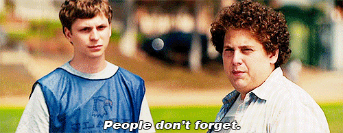 Superbad Jonah Hill People Dont Forget Gif