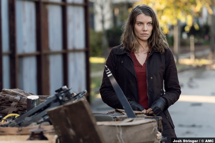 The Walking Dead S10e22 Lauren Cohan as Maggie