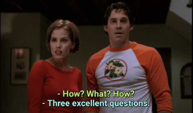 Buffy The Vampire Slayer S04e09: Xander How What How Quote Gif