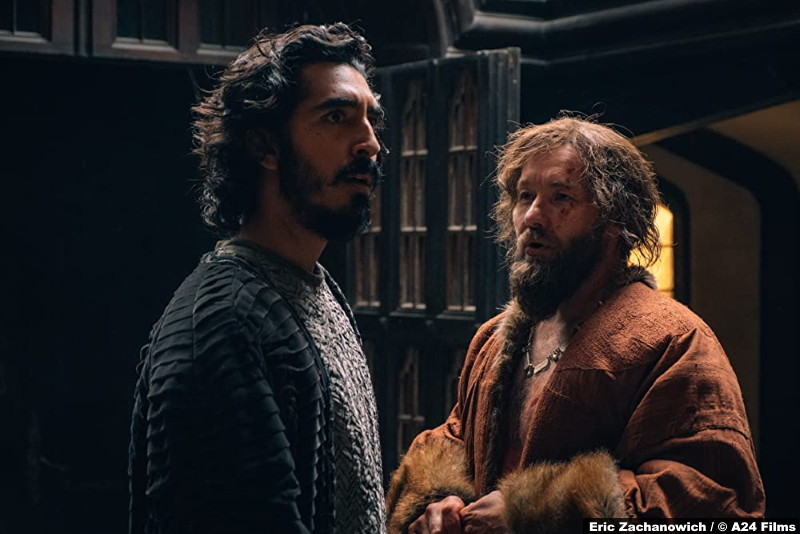 The Green Knight: Dev Patel and Joel Edgerton as Gawain and The Lord