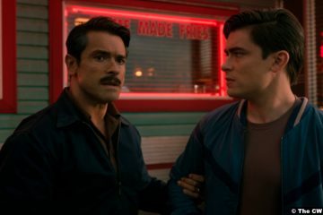 Riverdale S05e12: Mark and Michael Consuelos as Javier Luna and Teen Hiram Lodge