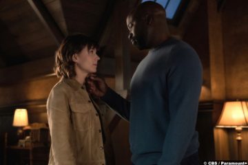 Evil S02e12: Katja Herbers and Mike Colter as Kristen Bouchard and David Acosta