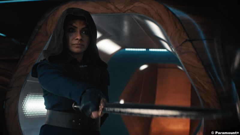 Star Trek Discovery S04e03: Ayesha Mansur Gonsalves as J'Vini