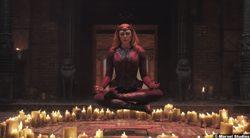Doctor Strange Multiverse of Madness: Elizabeth Olsen as Wanda Maximoff aka Scarlet Witch