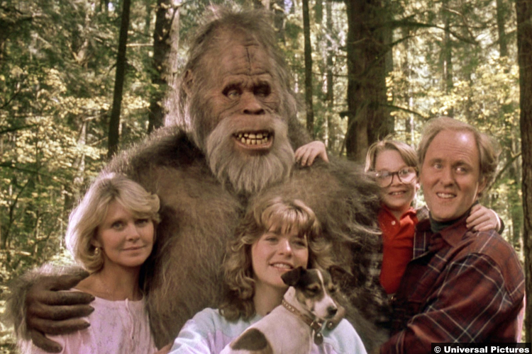 Harry with The Hendersons